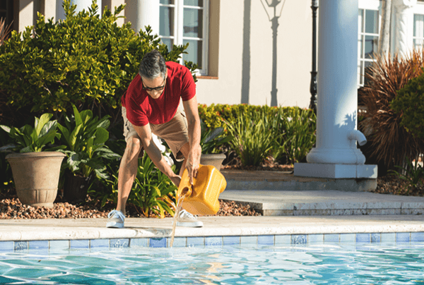 How to Shock a Pool with Liquid Chlorine