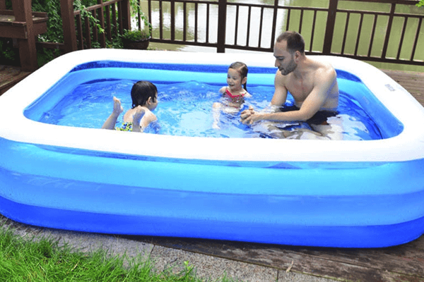 What to Put Under an Inflatable Pool on Concrete